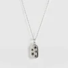 Best Saint and Sofia Scatter Star Charm Necklace - Silver/Black