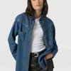 Clearance Saint and Sofia Sidney Denim Shirt - Mid Blue