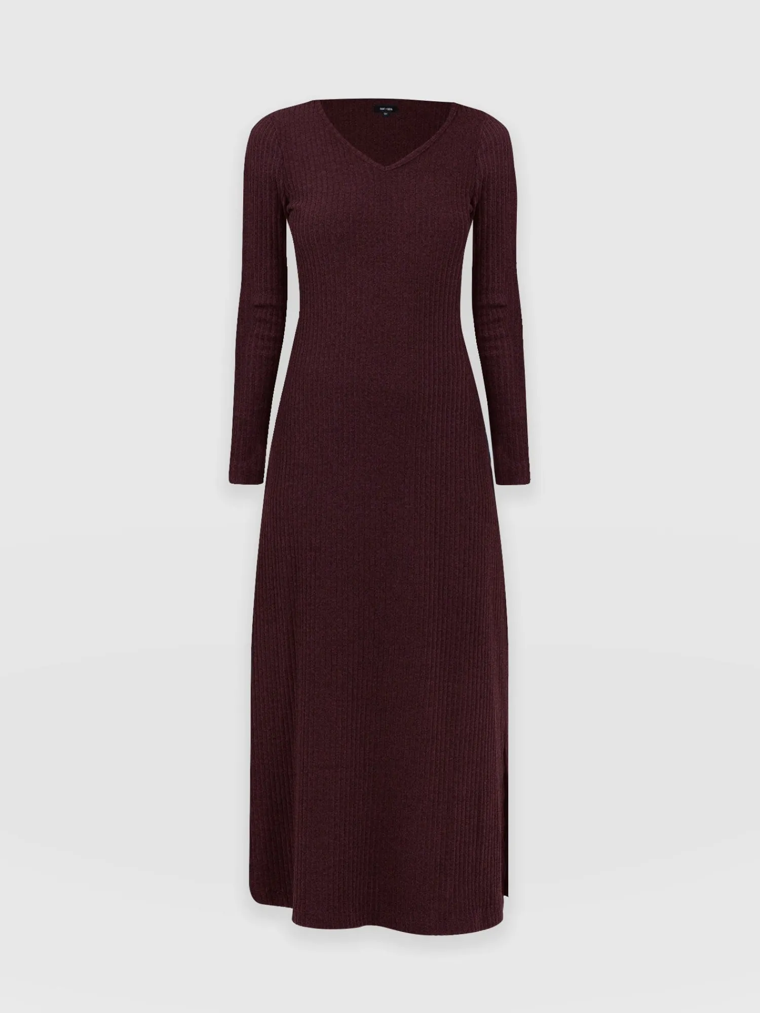 Clearance Saint and Sofia Sienna Dress - Burgundy