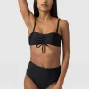 Online Saint and Sofia Skye Bandeau Bikini Top - Black