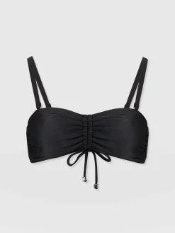 Online Saint and Sofia Skye Bandeau Bikini Top - Black