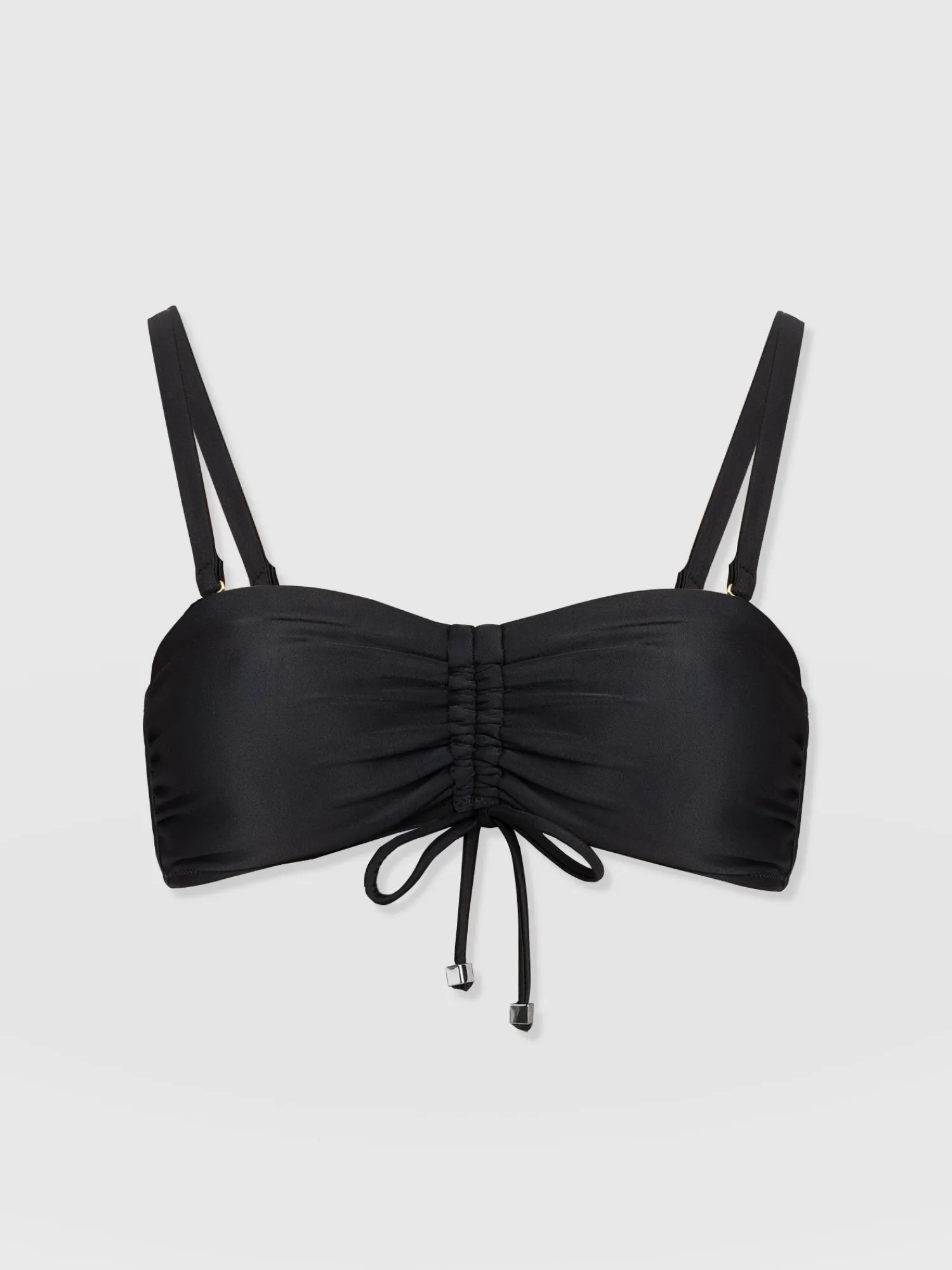 Online Saint and Sofia Skye Bandeau Bikini Top - Black