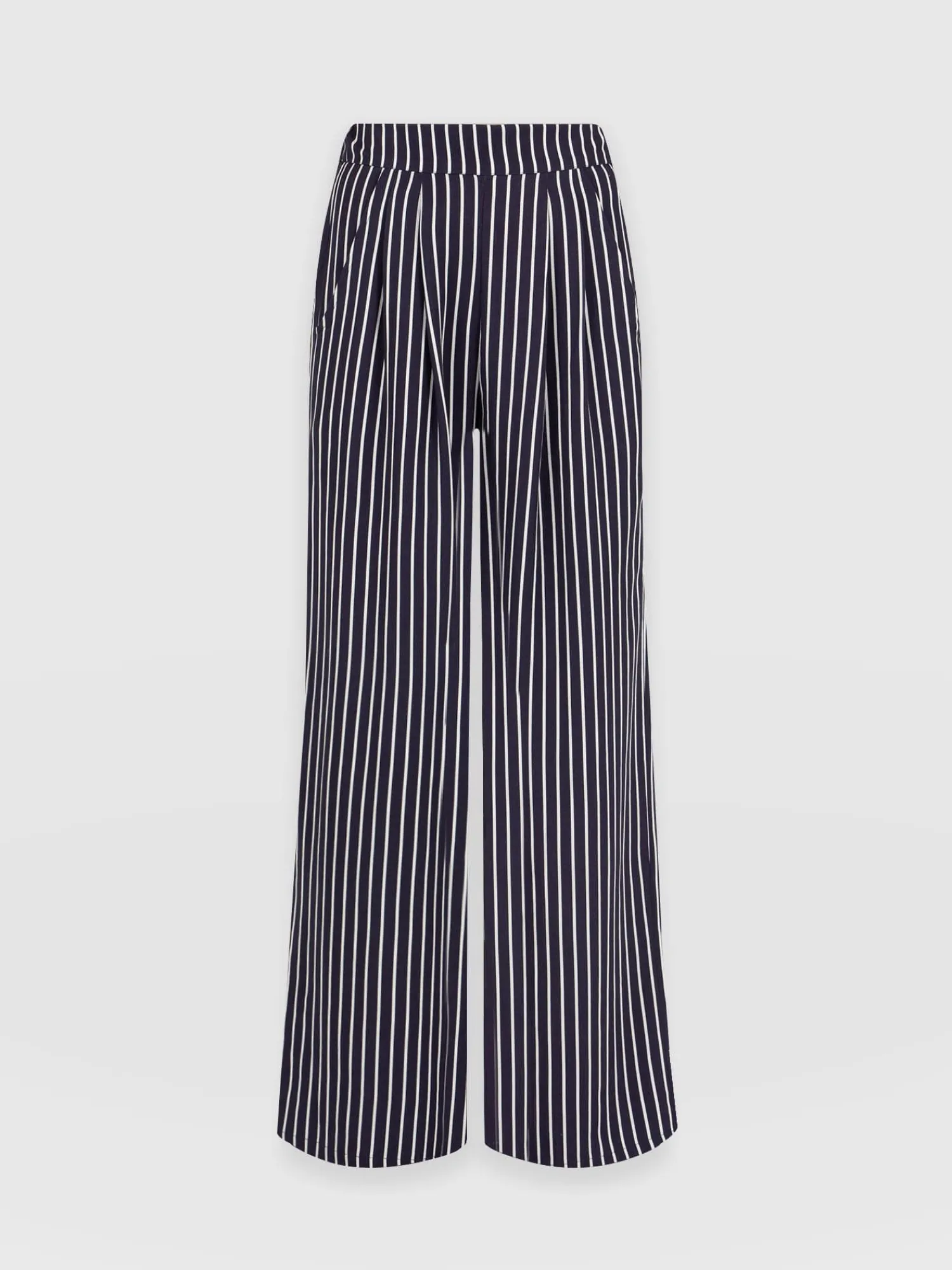 Discount Saint and Sofia Sloane Pant - Navy Stripe