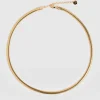 Fashion Saint and Sofia Snake Chain Necklace- Gold