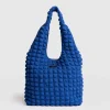 Best Saint and Sofia Soho Shoulder Tote Bag - Blue