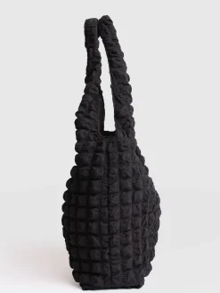 Best Saint and Sofia Soho Shoulder Tote Bag - Black