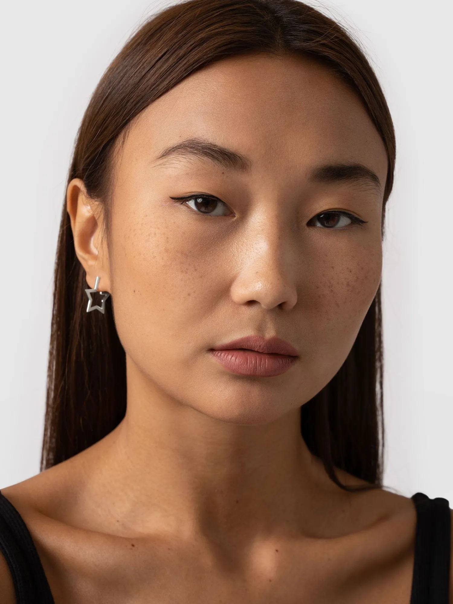 Fashion Saint and Sofia Star Earrings - Silver