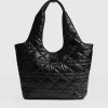 New Saint and Sofia Stella Shoulder Tote Bag - Gloss Black