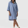 Discount Saint and Sofia Stevie Shirt Dress - Blue Stripe