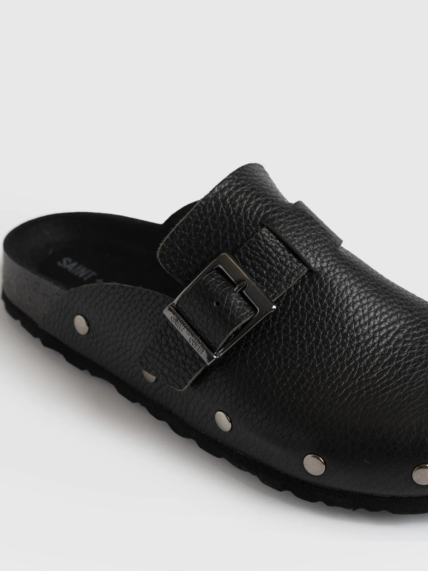 Discount Saint and Sofia Studded Clogs - Black