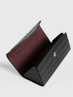 Best Saint and Sofia Sunglasses Case - Black Croc