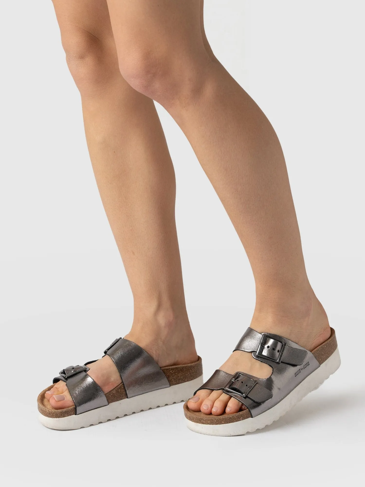 Online Saint and Sofia Sutton Slide - Gunmetal
