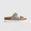 Discount Saint and Sofia Sutton Slide - Taupe