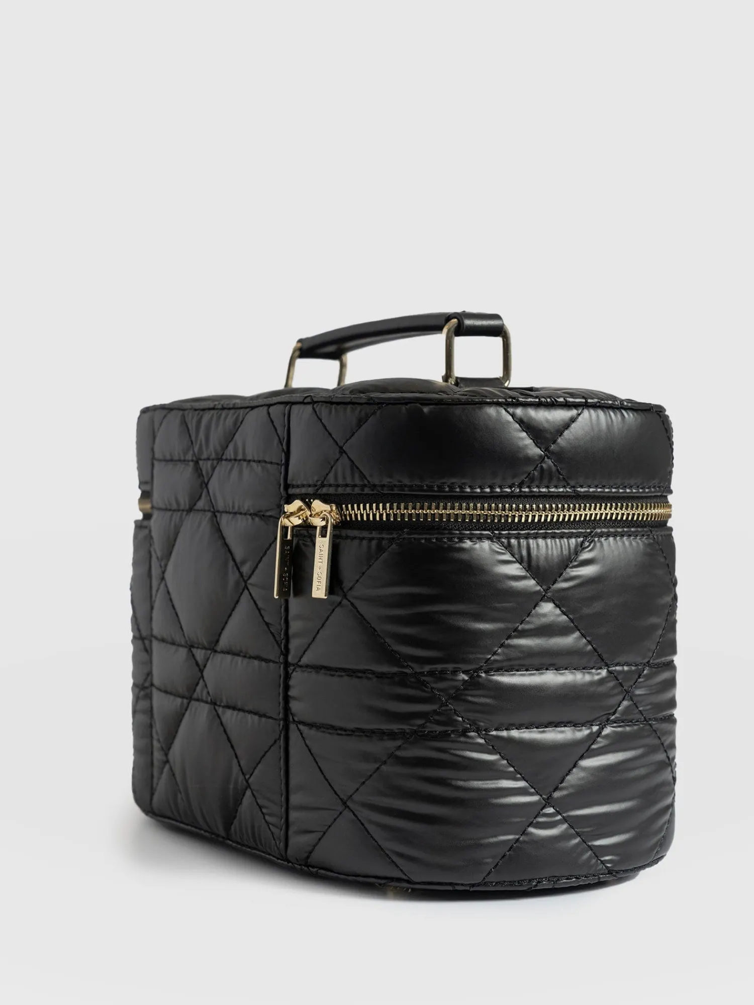 Fashion Saint and Sofia Vanity Case - Black