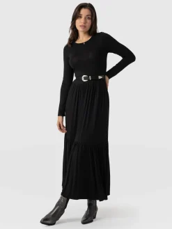 New Saint and Sofia Western Belt - Black