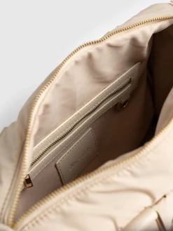 Best Saint and Sofia Woven Duffle Bag - Cream