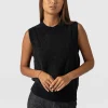 Outlet Saint and Sofia Wren Sleeveless Knit - Black